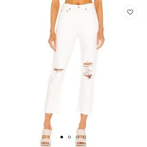 Purchased online from revolve but they don’t fit me. Never been worn, size 30